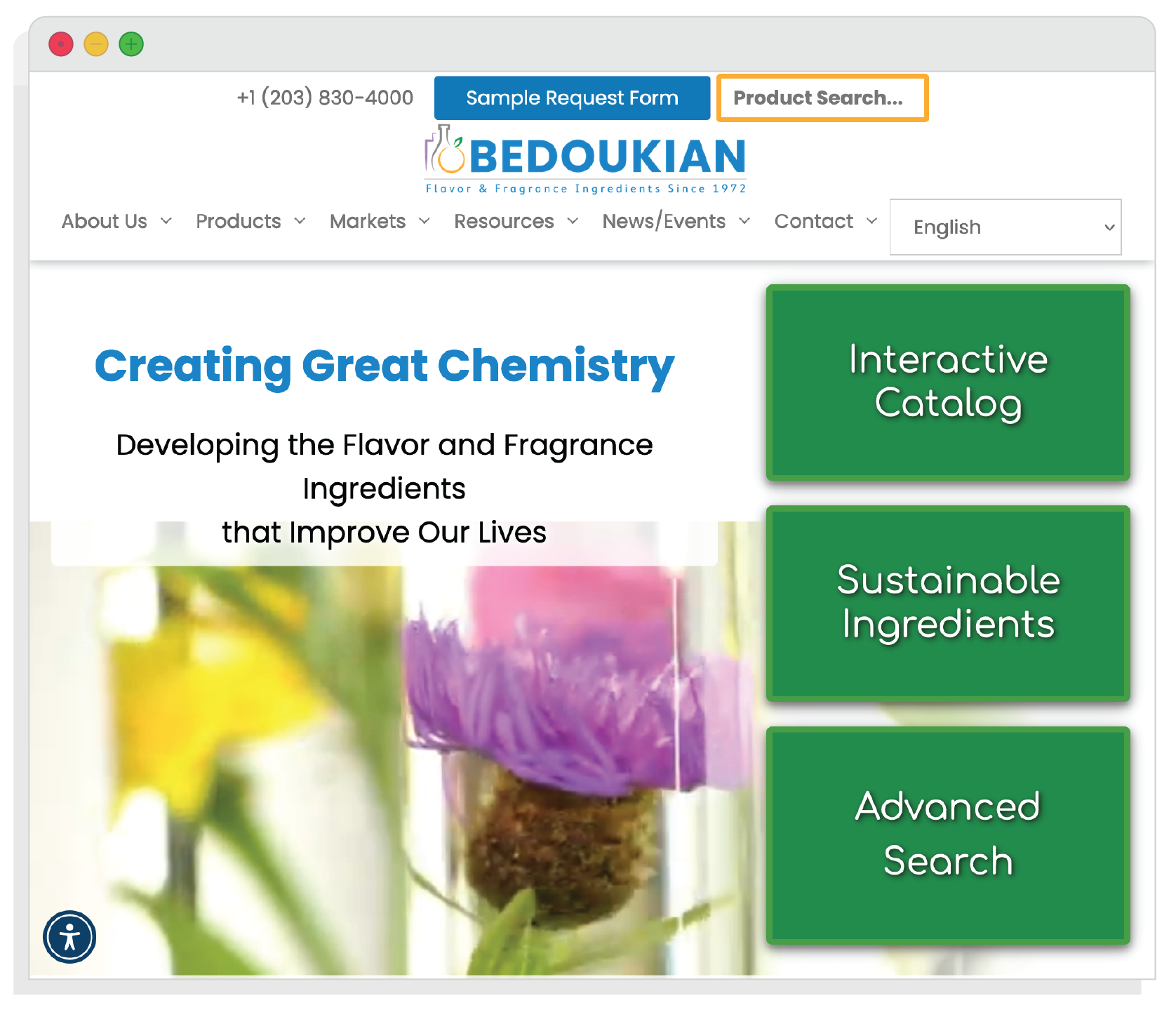Flavor ingredient supplier Bedoukian