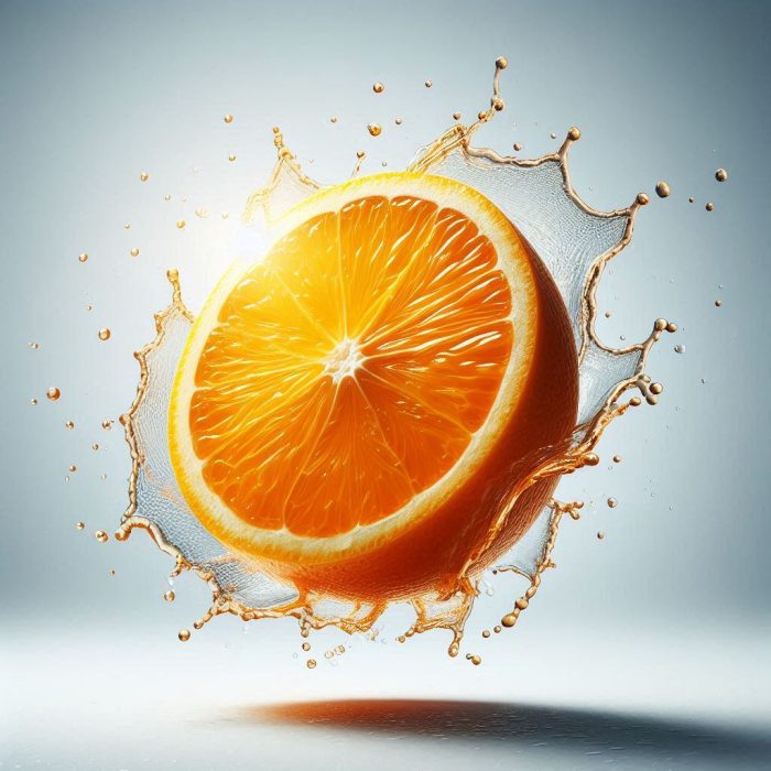 tasty orange flavor